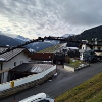 Kranarbeiten mit Lkw der Leitner GesmbH